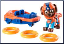 Zuma from Paw Patrol - Sea Patrol - Launching Surfboard manufactured by Spinmaster [Loose]