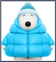 Snoopy (Puffy Coat) Action Figure