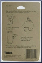 Blue Bird from Peck Abouts - Wind-Ups manufactured by Tomy [Back]