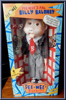 Billy Baloney from Pee-Wee's Playhouse - Ventriloquist Doll manufactured by Matchbox [Front]