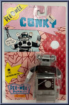 Conky from Pee-Wee's Playhouse - Wacky Wind-Ups manufactured by Matchbox [Front]