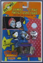 Jambi the Genie & The Puppet Land Band from Pee-Wee's Playhouse - Mini Characters manufactured by Matchbox [Front]