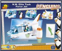 N.W. Elite Task Force Jet from Penguins of Madagascar - Basic Series manufactured by Cobi [Back]