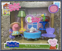 Tea in the Parlor from Peppa Pig - Basic Series manufactured by Jazwares [Front]