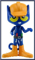 Construction Pete from Pete the Cat - Basic Series manufactured by PhatMojo [Loose]
