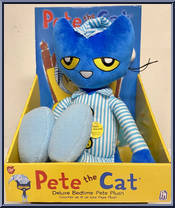 Deluxe Bedtime Pete from Pete the Cat - Plush manufactured by PhatMojo [Front]