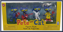 Figure Pack from Pete the Cat - Basic Series manufactured by PhatMojo [Front]
