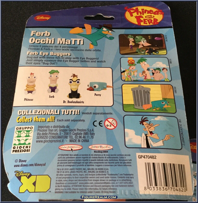 Dr. Doofenshmirtz - Phineas And Ferb - Eye Buggers - Jakks Pacific 