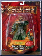 Battlers: Sao Feng (Karate Master) from Pirates of the Caribbean - At World's End - 7" Figures manufactured by Zizzle [Front]