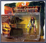 Jack (Ocean Drenched & Long Boat) from Pirates of the Caribbean - Dead Man's Chest - Deluxe Figures manufactured by Zizzle [Front]