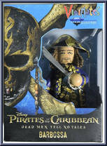 Barbossa from Pirates of the Caribbean - Dead Men Tell No Tales - Vinimates manufactured by Diamond Select [Front]