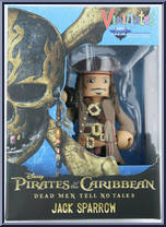 Jack Sparrow from Pirates of the Caribbean - Dead Men Tell No Tales - Vinimates manufactured by Diamond Select [Front]