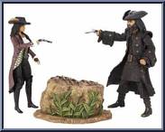 Angelica & Blackbeard in Jungle Action Figure