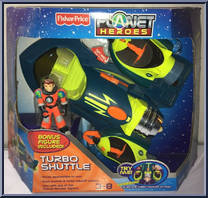 Turbo Shuttle from Planet Heroes - Accessories manufactured by Fisher-Price [Front]
