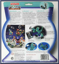 Uranus Yuri from Planet Heroes - Basic Series manufactured by Fisher-Price [Back]