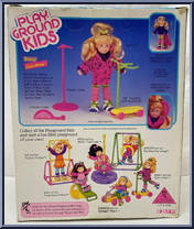 Emily and her Slider Glider from Playground Kids - Basic Series manufactured by ERTL [Back]