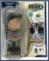 Cal Ripken Jr. (Gray Jersey) from Play Makers - MLB - 2001 manufactured by Upper Deck [Front]