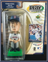Nomar Garciaparra from Play Makers - MLB - 2001 manufactured by Upper Deck [Front]