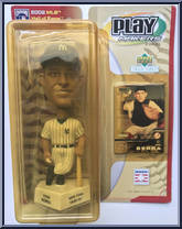 Yogi Berra from Play Makers - MLB - Hall of Fame manufactured by Upper Deck [Front]