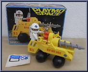 Yellow Space Drill from Playmo Space - Basic Series manufactured by Playmobil [Front]