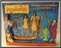 Pocahontas / Chief Powhatan Action Figure