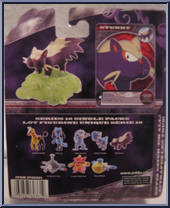 Stunky from Pokemon - Battle Dimension - Battle Links manufactured by Jakks Pacific [Back]