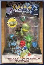 Riolu / Roselia / Turtwig Action Figure
