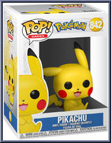 Pikachu from Pokemon - Pop! Vinyl Figures manufactured by Funko [Front]