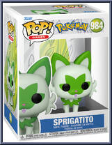 Sprigatito from Pokemon - Pop! Vinyl Figures manufactured by Funko [Front]