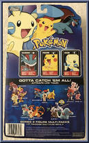 Pikachu / Salamence / Minun from Pokemon - Battle Frontier manufactured by Jakks Pacific [Back]