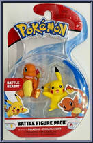 Pikachu / Charmander Action Figure