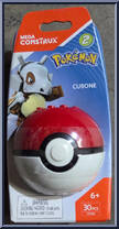 Cubone from Pokemon - Poke Ball - Series 2 manufactured by Mega Brands [Front]
