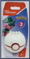 Fomantis from Pokemon - Poke Ball - Series 3 manufactured by Mega Brands [Front]