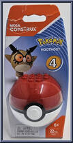 Hoothoot from Pokemon - Poke Ball - Series 4 manufactured by Mega Brands [Front]