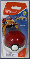 Paras from Pokemon - Poke Ball - Series 2 manufactured by Mega Brands [Front]