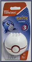 Poliwag from Pokemon - Poke Ball - Series 3 manufactured by Mega Brands [Front]