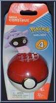 Shellder from Pokemon - Poke Ball - Series 4 manufactured by Mega Brands [Front]