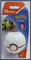 Spinarak from Pokemon - Poke Ball - Series 3 manufactured by Mega Brands [Front]