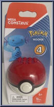 Wooper from Pokemon - Poke Ball - Series 4 manufactured by Mega Brands [Front]