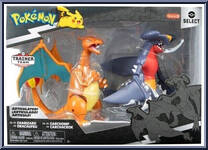 Charizard / Garchomp (Trainer Team) from Pokemon Select - Series 6 manufactured by Jazwares [Front]
