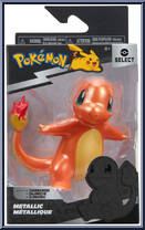 Charmander (Metallic) from Pokemon Select - Series 2 manufactured by Jazwares [Front]