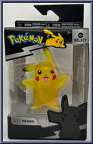 Pikachu (Transluscent) from Pokemon Select - Series 2 manufactured by Jazwares [Front]