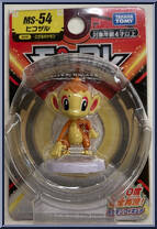 Chimchar from Pokemon - Monster Collection - MS Series manufactured by Tomy [Front]