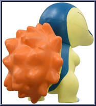 Cyndaquil from Pokemon - Monster Collection - MS Series manufactured by Tomy [Loose]