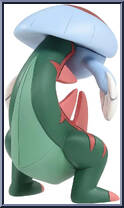 Dracovish from Pokemon - Monster Collection - MS Series manufactured by Tomy [Loose]