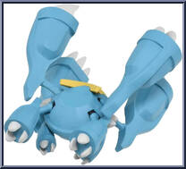 Metagross from Pokemon - Monster Collection - MS Series manufactured by Tomy [Loose]