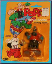 Bluto from Popeye - Mini Winders manufactured by Durham [Front]