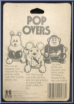 Gorilla from Pop Overs - 1980 Wind-Ups manufactured by Tomy [Back]