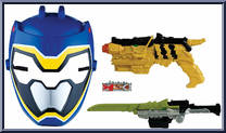 Blue Ranger Hero Set from Power Rangers Dino Charge - Role Play manufactured by Bandai [Loose]