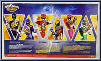 Mega Figure Pack from Power Rangers Dino Charge - Exclusives manufactured by Bandai [Back]
